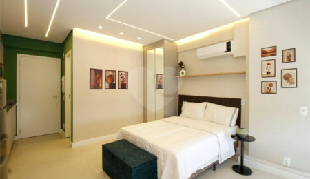 Studio para alugar com 1 suíte,  em Pinheiros, São Paulo, SP