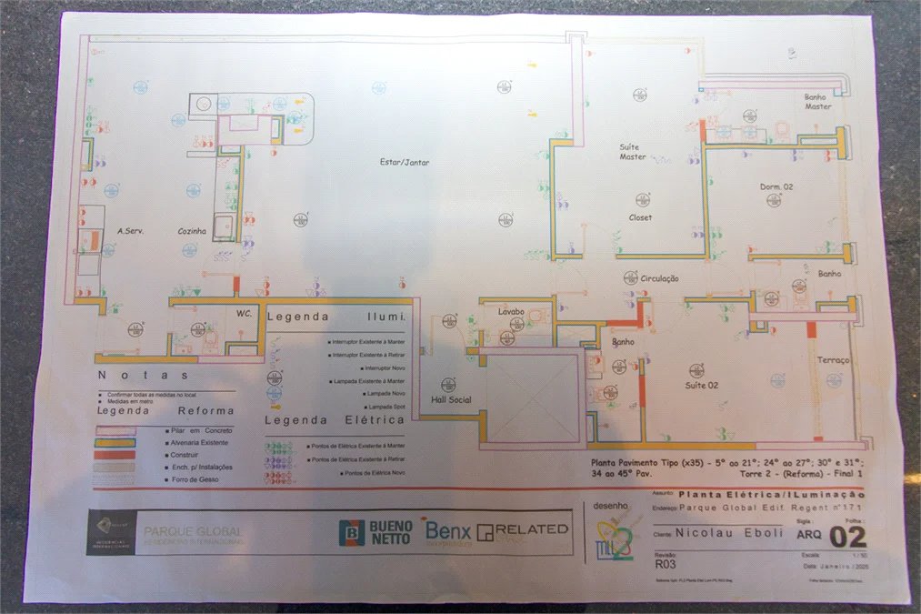 Apartamento à venda ou para alugar com 3 suítes em Jardim Morumbi, São Paulo, SP