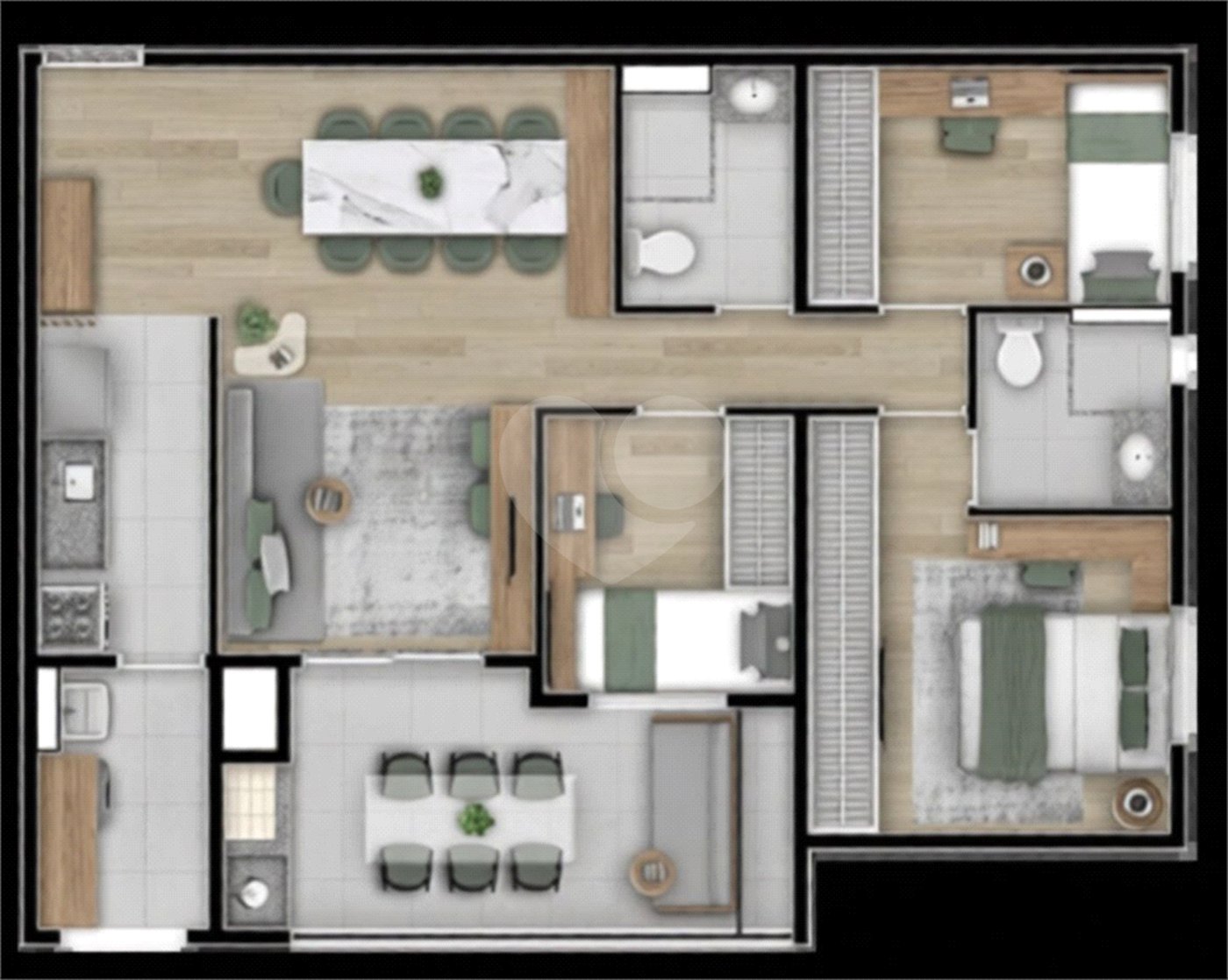 Apartamento à venda com 3 quartos, sendo 1 suíte, em Vila Pompéia, São Paulo, SP