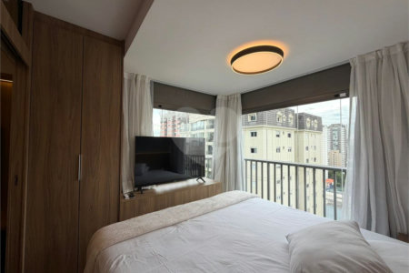 Studio à venda com 1 quarto em Indianópolis, São Paulo, SP