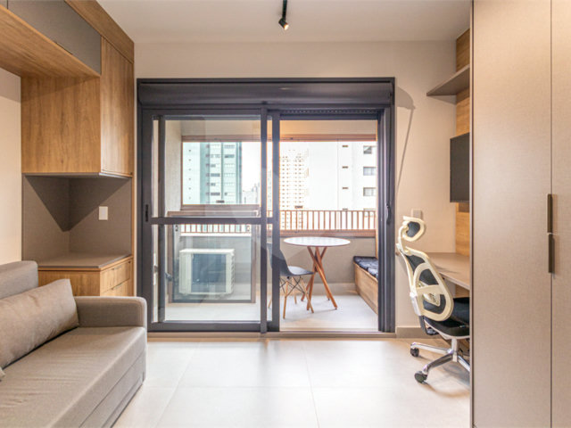 Studio à venda com 1 suíte em Campo Belo, São Paulo, SP