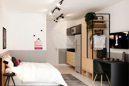Studio à venda com 1 quarto em Brooklin Paulista, São Paulo, SP