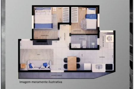 Apartamento à venda com 3 quartos, sendo 1 suíte, em Chora Menino, São Paulo, SP