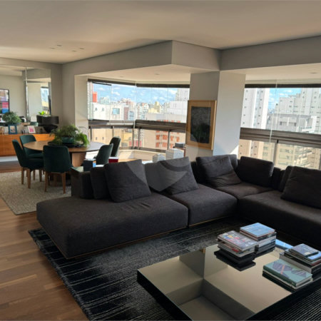 Apartamento 193m² locação no Paraíso, 3 suites, escritório, varanda, reformado, mobiliado, 4 vagas