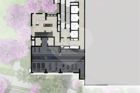 Studio 21m² próximo ao metrô Paraíso com lazer