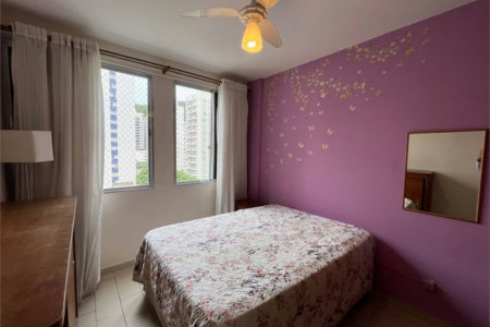 Apartamento de 1 Dormitório na Quadra da Praia das Pitangueiras – Localização Privilegiada!