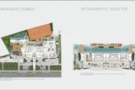 Apartamento à venda com 4 suítes em Brooklin Novo, São Paulo, SP
