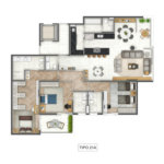 Apartamento à venda com 3 suítes em Cidade Jardim, São Paulo, SP