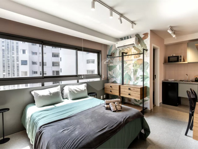 Apartamento à venda ou para alugar com 1 quarto em Perdizes, São Paulo, SP