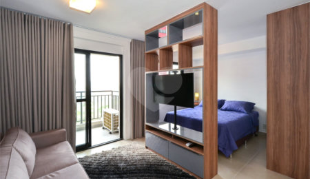 Apartamento à venda com 1 quarto em Mirandópolis, São Paulo, SP