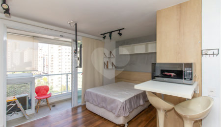 Apartamento à venda com 1 quarto em Perdizes, São Paulo, SP