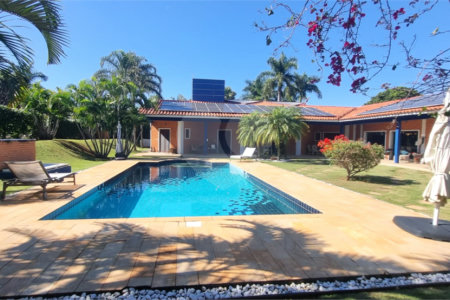 Casa à venda com 4 suítes no condomínio Residencial Vale das Laranjeiras, Indaiatuba - SP