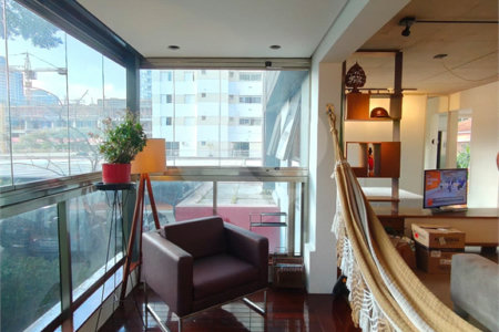 Apartamento para alugar com 1 quarto em Santo Amaro, São Paulo, SP