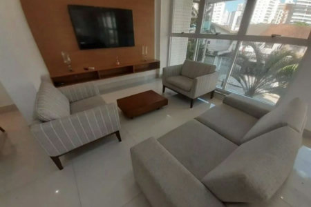 Apartamento com 2 dormitórios à venda, 89 m² por R$ 770.000,00 - Vila Guilhermina - Praia Grande/SP