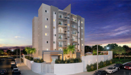 Apartamento à venda com 2 quartos, sendo 1 suíte,  em Jardim Shangri-lá, Itapetininga, SP