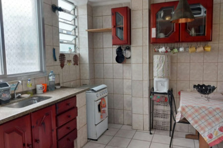 Apartamento com 2 dormitórios para alugar, 60 m² por R$ 3.690,00/mês - Gonzaga - Santos/SP