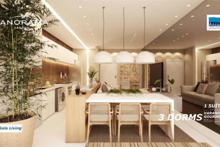 Apartamento Residencial à venda, Encruzilhada, Santos - AP1060.