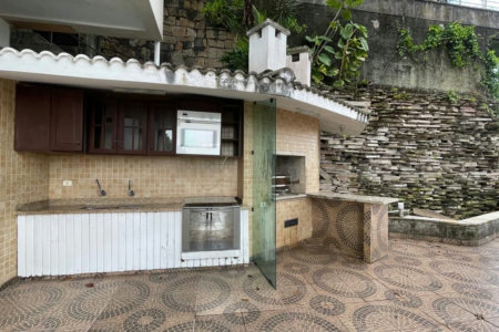 Casa com 6 dormitórios para alugar, 1000 m² por R$ 18.000,00/mês - Morro Santa Terezinha - Santos/SP