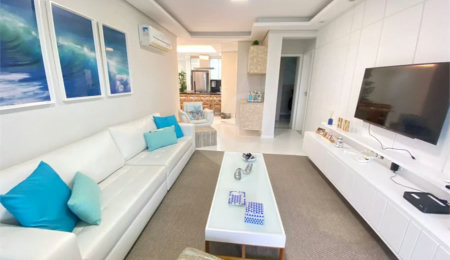 Apartamento à venda ou para alugar com 3 suítes em Riviera de São Lourenço, Bertioga, SP