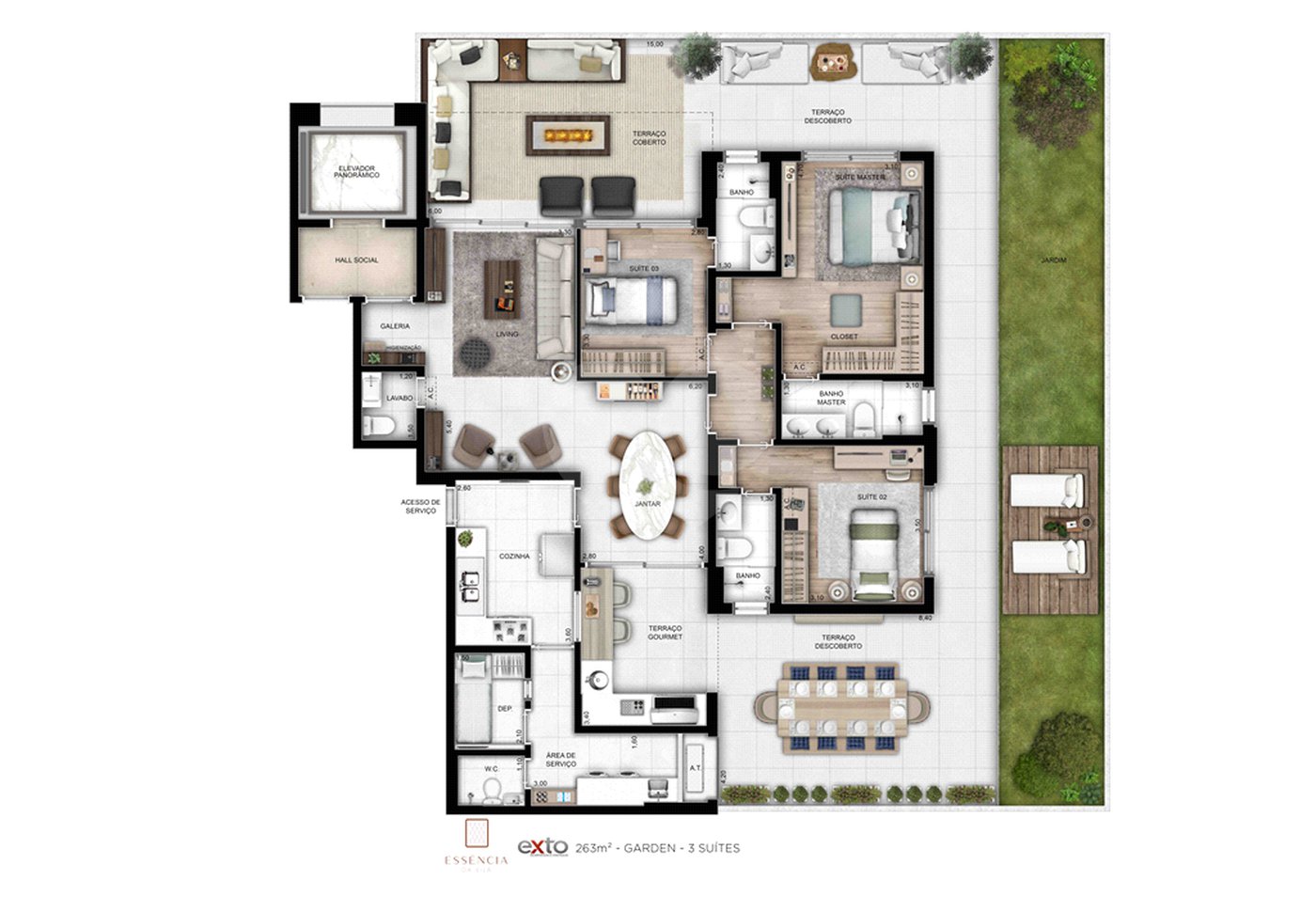 Apartamento à venda com 3 suítes em Vila Mariana, São Paulo, SP