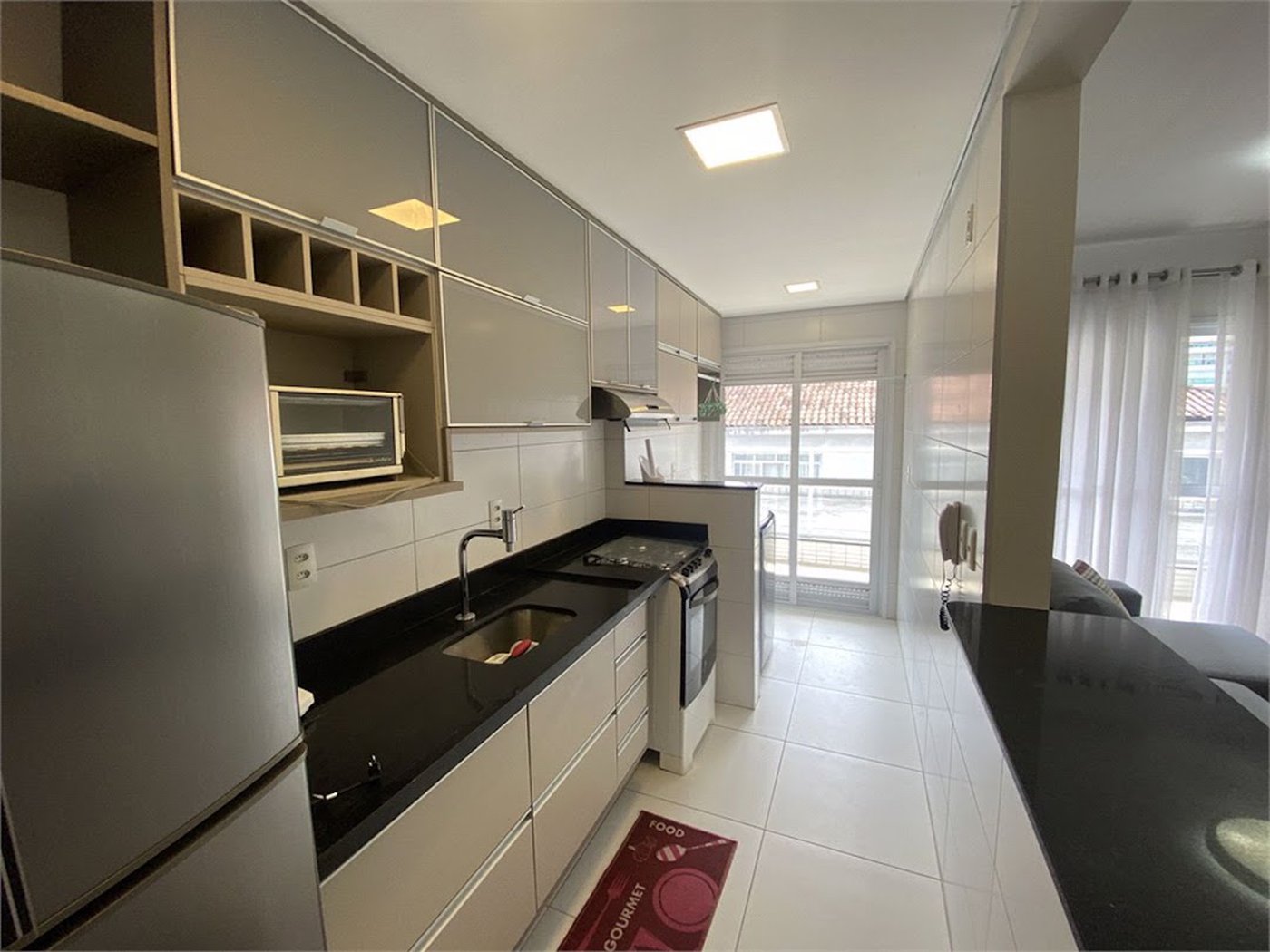Apartamento Residencial para locação, Embaré, Santos - AP1213.