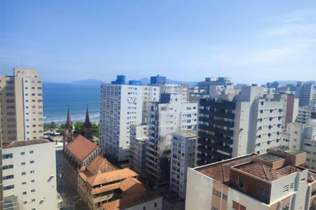 Apartamento com 3 dormitórios à venda, 210 m² por R$ 3.300.000,00 - Boqueirão - Santos/SP