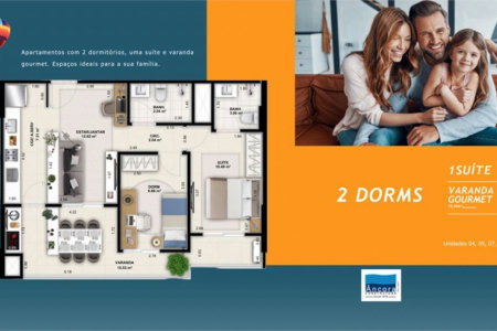 Apartamento Residencial à venda, Encruzilhada, Santos - AP1060.