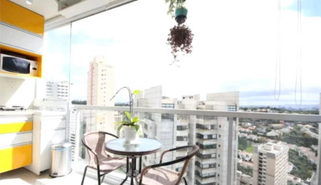 Apartamento à venda com 1 suíte em Real Parque, São Paulo, SP