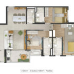 Apartamento à venda com 2 quartos, sendo 1 suíte, no Centro, Sorocaba, SP