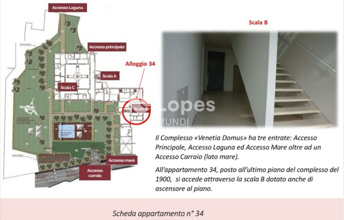 Apartamento com 1 quarto à venda em Pellestrina, Veneza, Itália – Venetia Domus