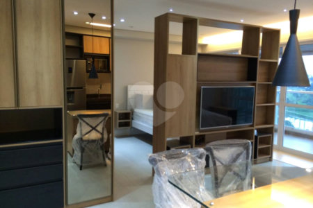 Apartamento à venda com 1 quarto em Brooklin, São Paulo, SP