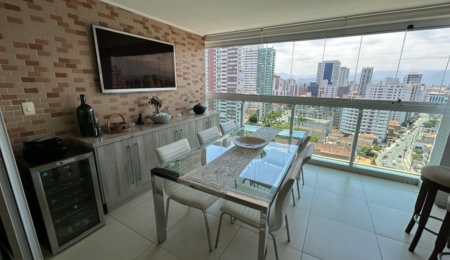 Apartamento com 3 dormitórios à venda, 126 m² por R$ 1.590.000,00 - Boqueirão - Santos/SP