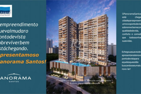 Apartamento Residencial à venda, Encruzilhada, Santos - AP1060.
