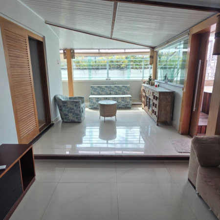 Cobertura com 3 dormitórios à venda, 262 m² por R$ 1.800.000,00 - Pompéia - Santos/SP
