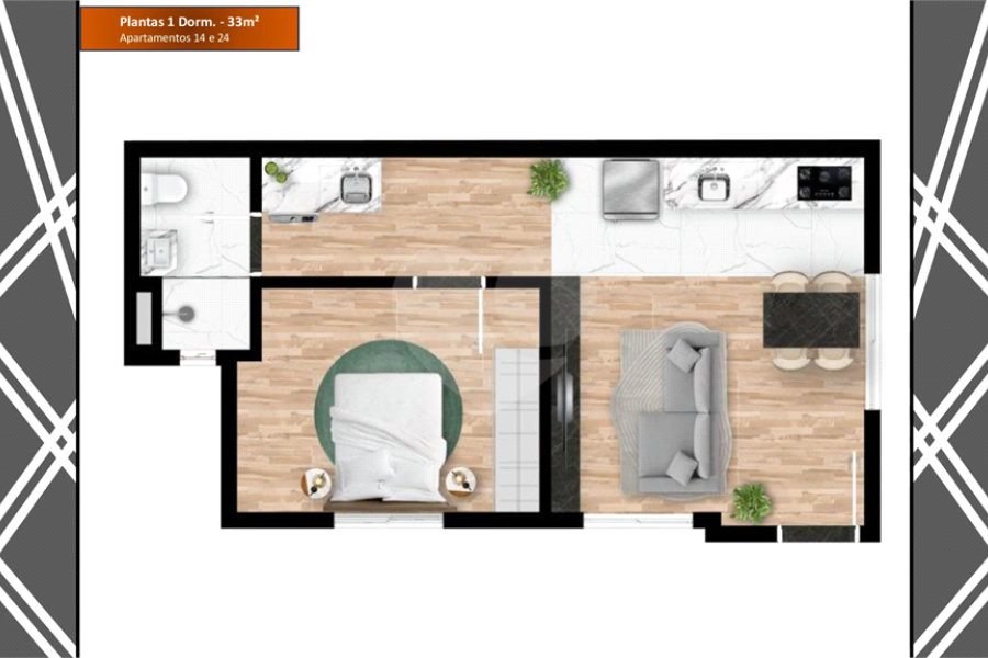 Apartamento à venda ou para alugar com 1 quarto em Jaçanã, São Paulo, SP