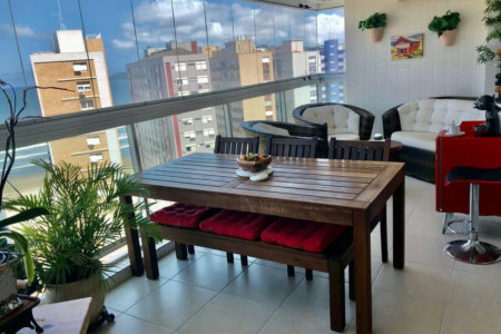 Apartamento com 3 dormitórios à venda, 135 m² por R$ 1.550.000,00 - José Menino - Santos/SP