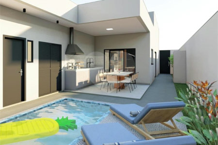 Casa à venda com 3 suítes no condomínio Village Damha III, Araraquara - SP