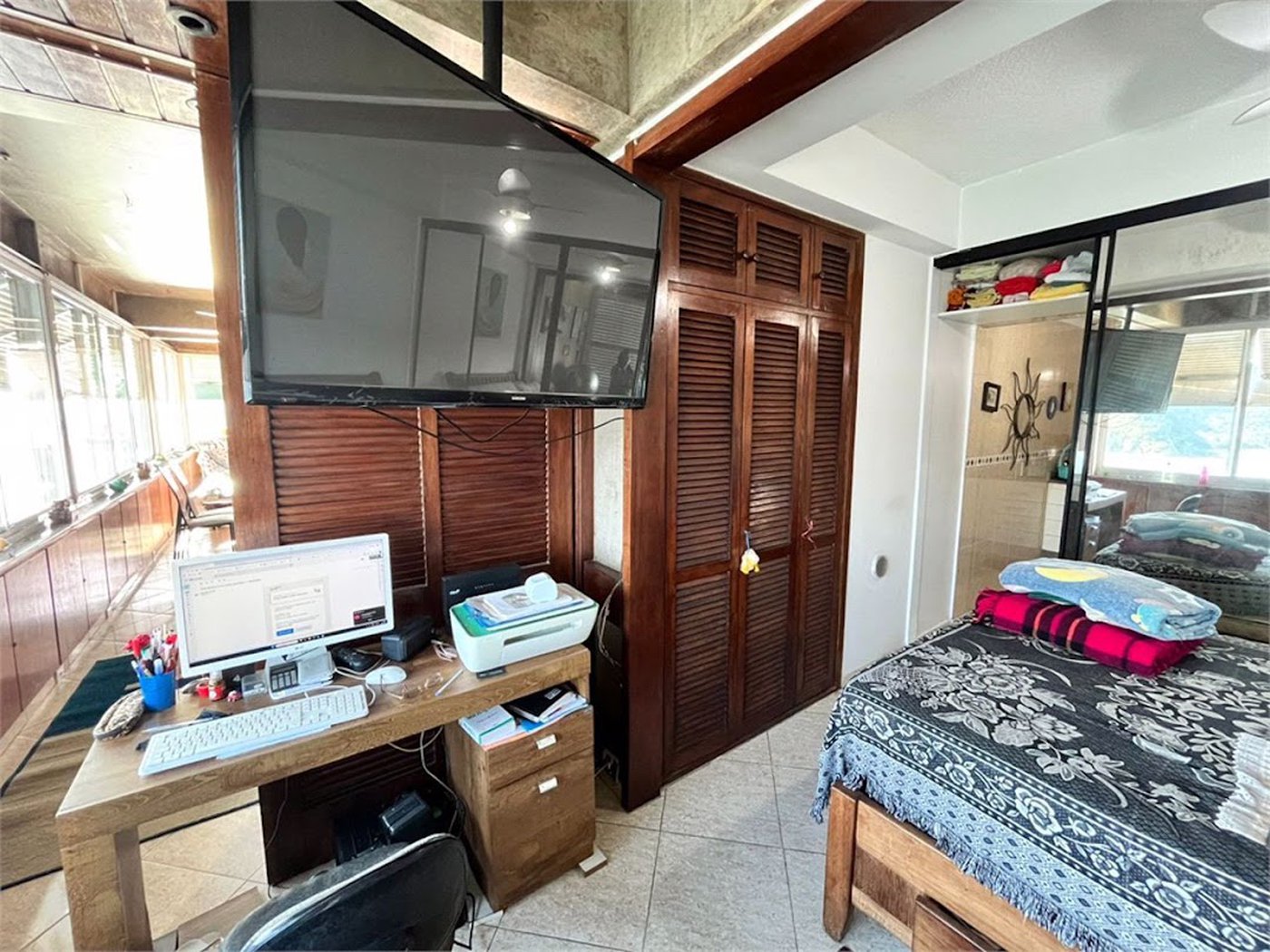 apartamento pé na areia com vista total para o mar em são vicente