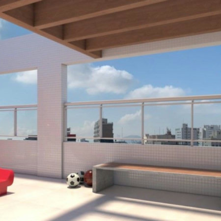 Apartamento com 2 dormitórios à venda, 68 m² por R$ 665.000,00 - Marapé - Santos/SP