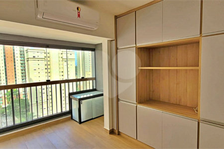 Apartamento à venda com 1 quarto em Brooklin Paulista, São Paulo, SP