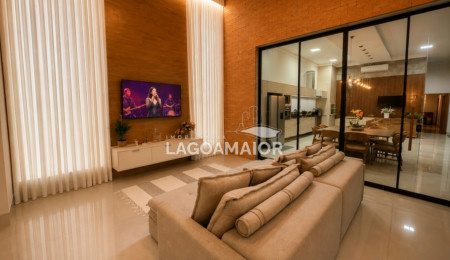 Casa à venda com 4 quartos, sendo 4 suítes, no condomínio Residencial Villa Dumont, Três Lagoas - MS