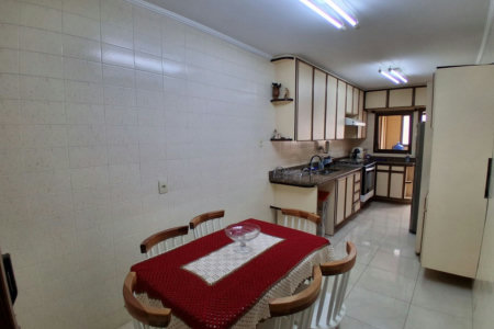 Apartamento com 3 dormitórios para alugar, 135 m² por R$ 6.500,00/mês - Pompéia - Santos/SP