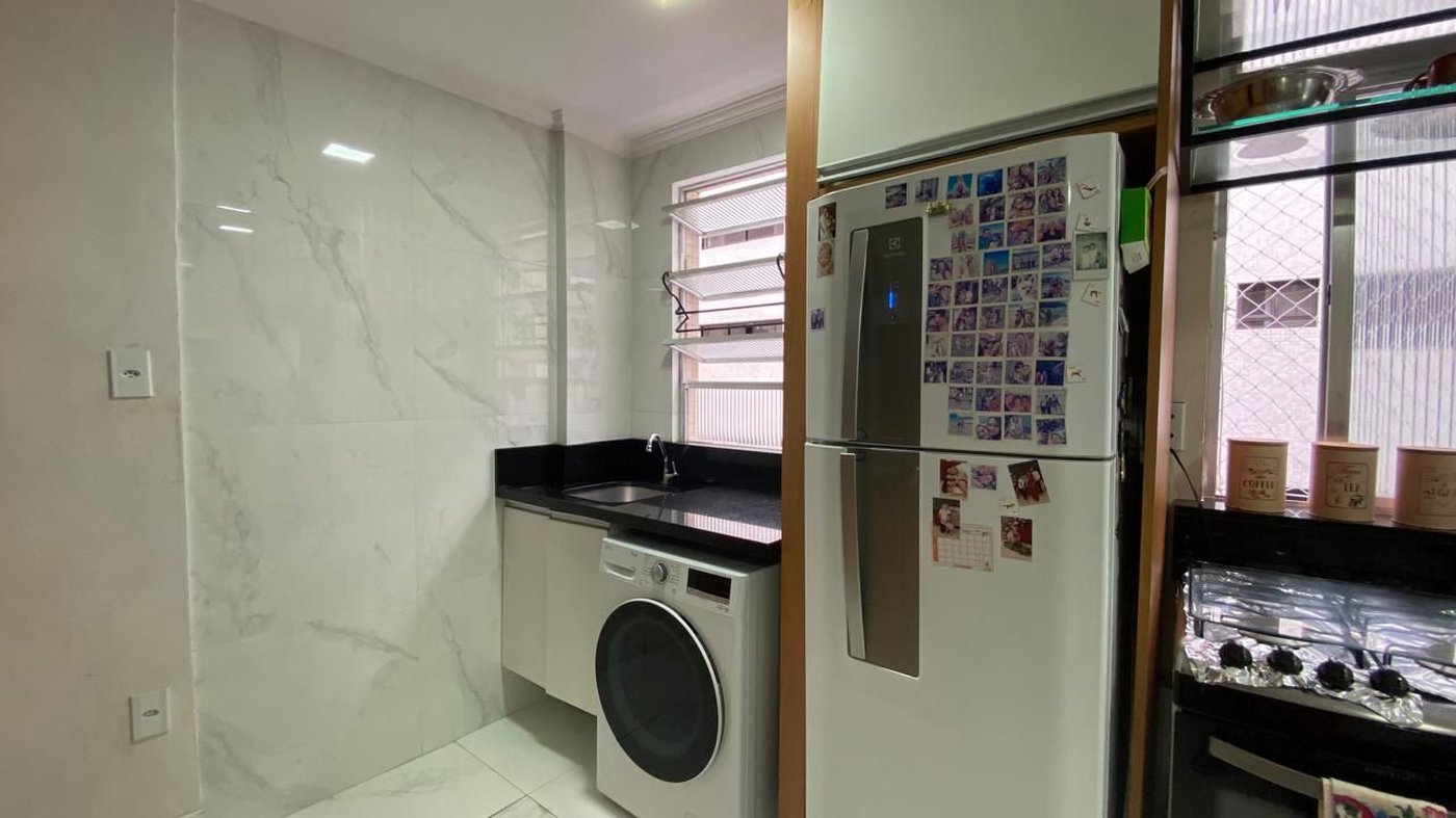 Apartamento com 2 dormitórios à venda, 87 m² por R$ 800.000,00 - Boqueirão - Santos/SP