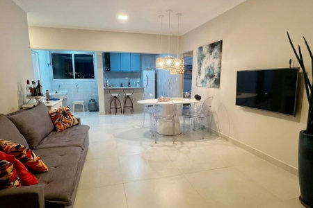 Apartamento com 2 dormitórios à venda, 76 m² por R$ 365.000,00 - Vila Júlia - Guarujá/SP