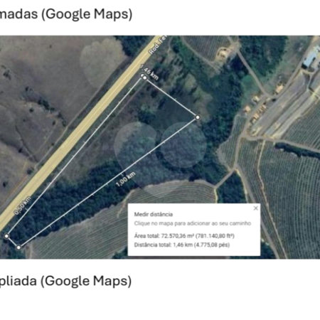 TERRENO À VENDA – 7,26 HECTARES NA RODOVIA FERNÃO DIAS (MG)