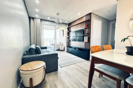 Apartamento à venda com 2 quartos, sendo 1 suíte, em Santo Amaro, São Paulo, SP