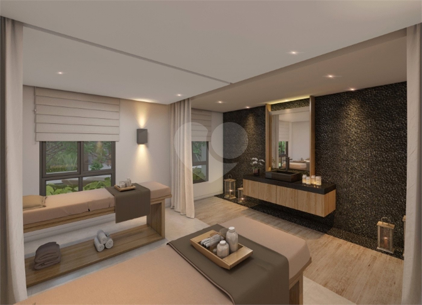 Studio no bairro da Liberdade. 26 metros quadrados. Moderno. Com 1 suíte, Sala com sacada