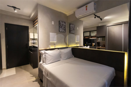 Apartamento à venda ou para alugar com 1 quarto em Pinheiros, São Paulo, SP