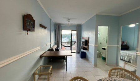 Apartamento com 1 dormitório à venda, 45 m² por R$ 280.000,00 - Jardim Três Marias - Guarujá/SP