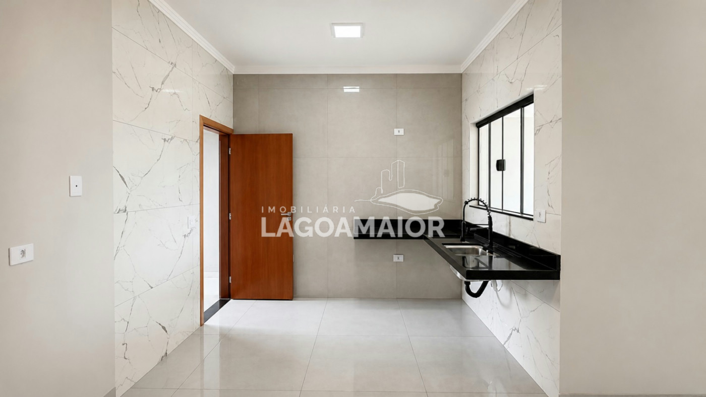 Casa à venda com 3 quartos, sendo 1 suíte, em Bela Vista da Lagoa, Três Lagoas, MS